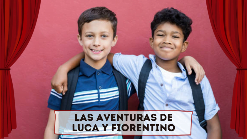 Obra de las aventuras de Luca y Fiorentino